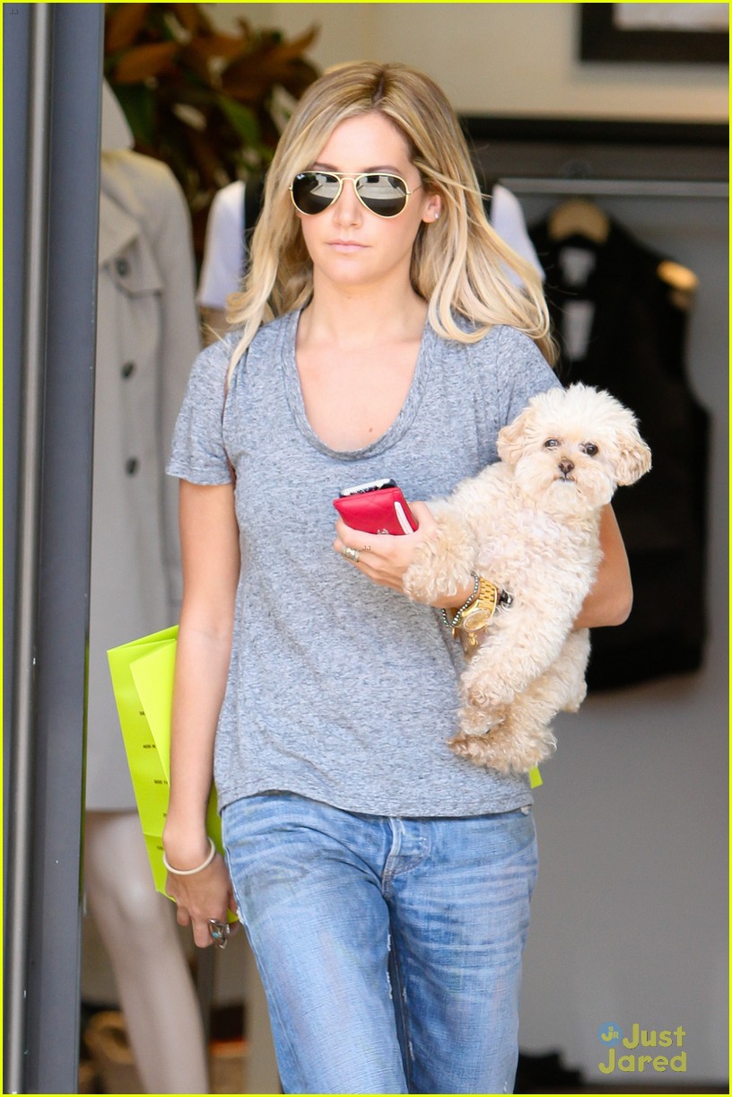 Ashley Tisdale: Doggy Day Out!