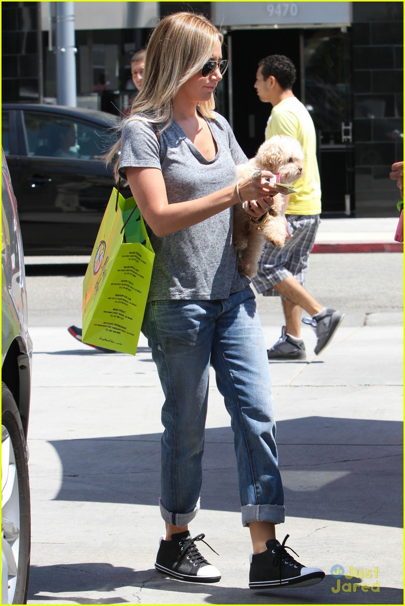 Ashley Tisdale: Doggy Day Out!