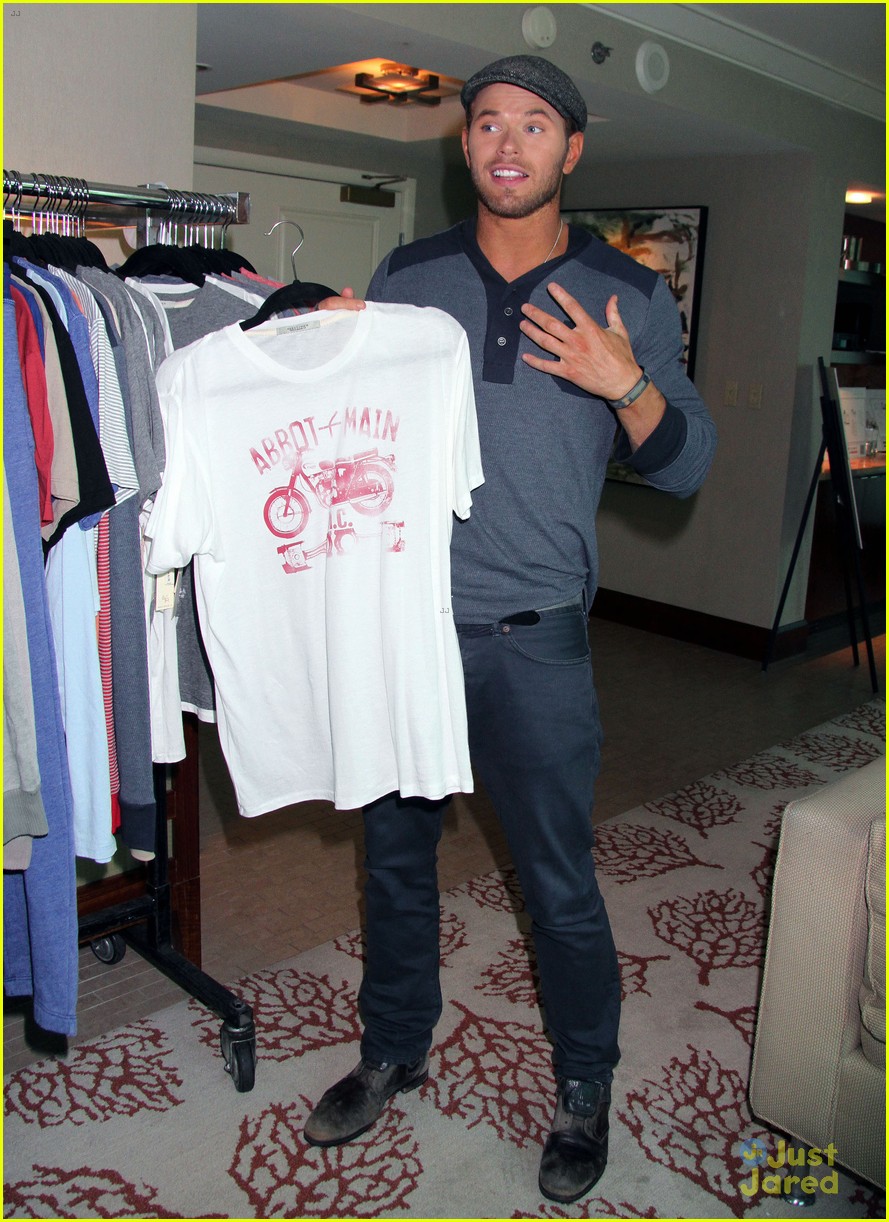 Kellan Lutz: 'Abbot + Main' Las Vegas Promo