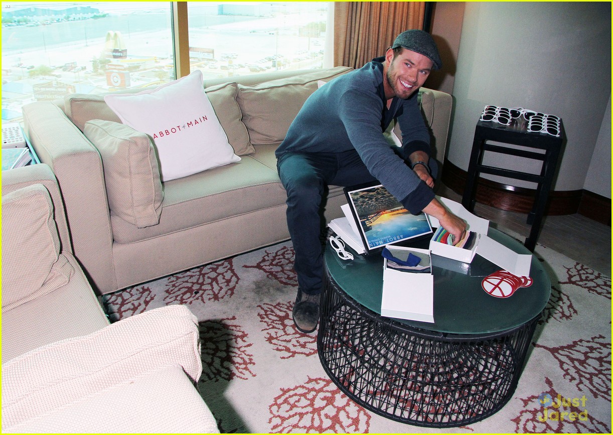 Kellan Lutz: 'Abbot + Main' Las Vegas Promo