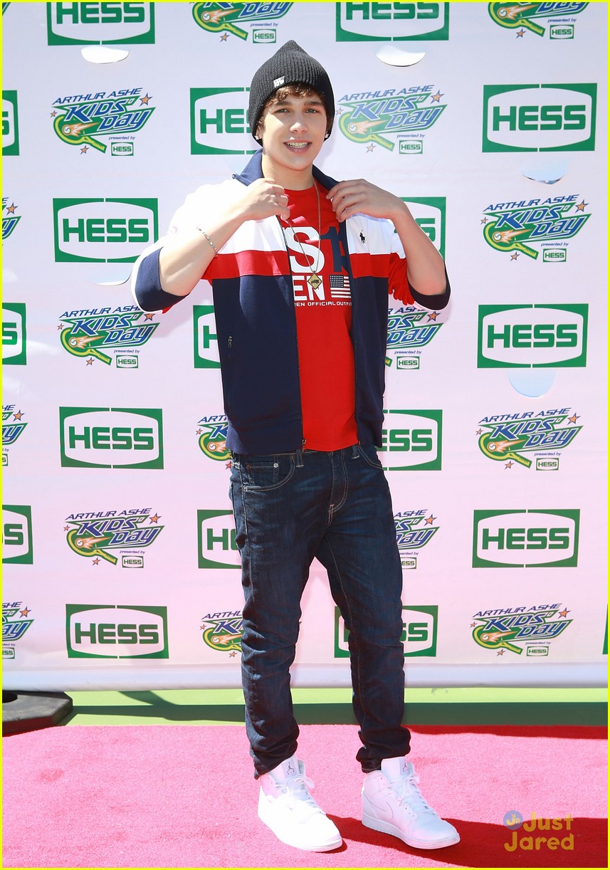 Austin Mahone & Fifth Harmony: Arthur Ashe Kids Day Pics!