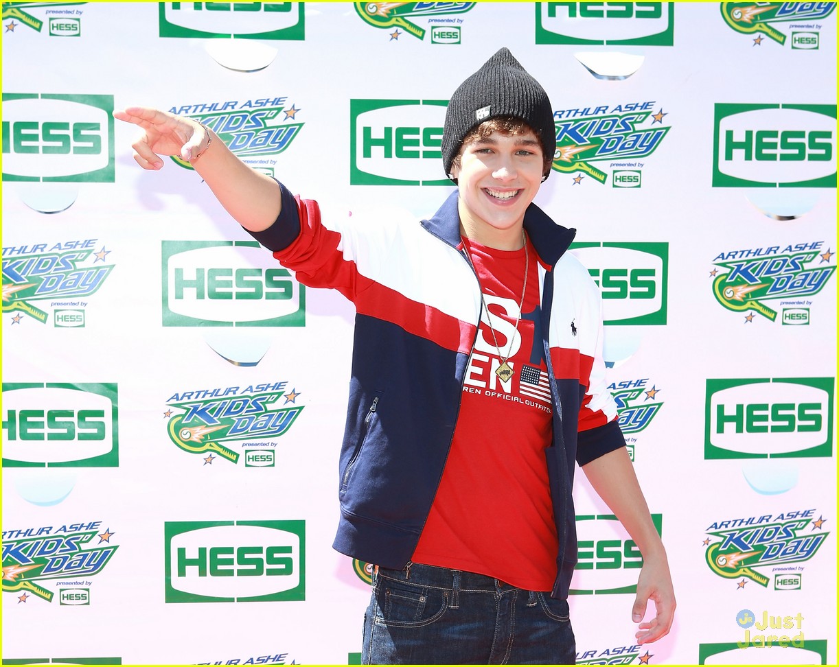 Austin Mahone & Fifth Harmony: Arthur Ashe Kids Day Pics!