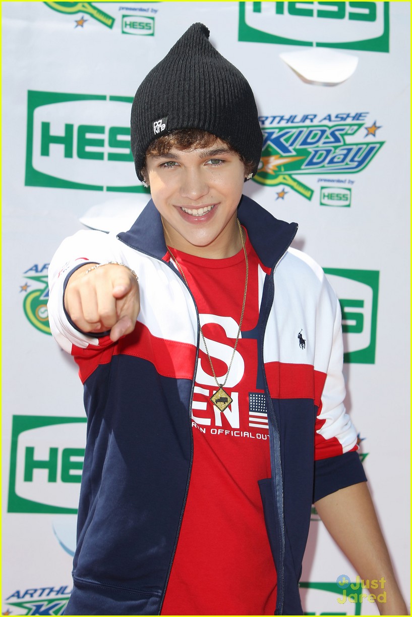 Austin Mahone & Fifth Harmony: Arthur Ashe Kids Day Pics!
