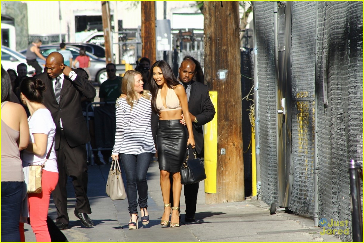 Naya Rivera: 'Jimmy Kimmel Live' Exit