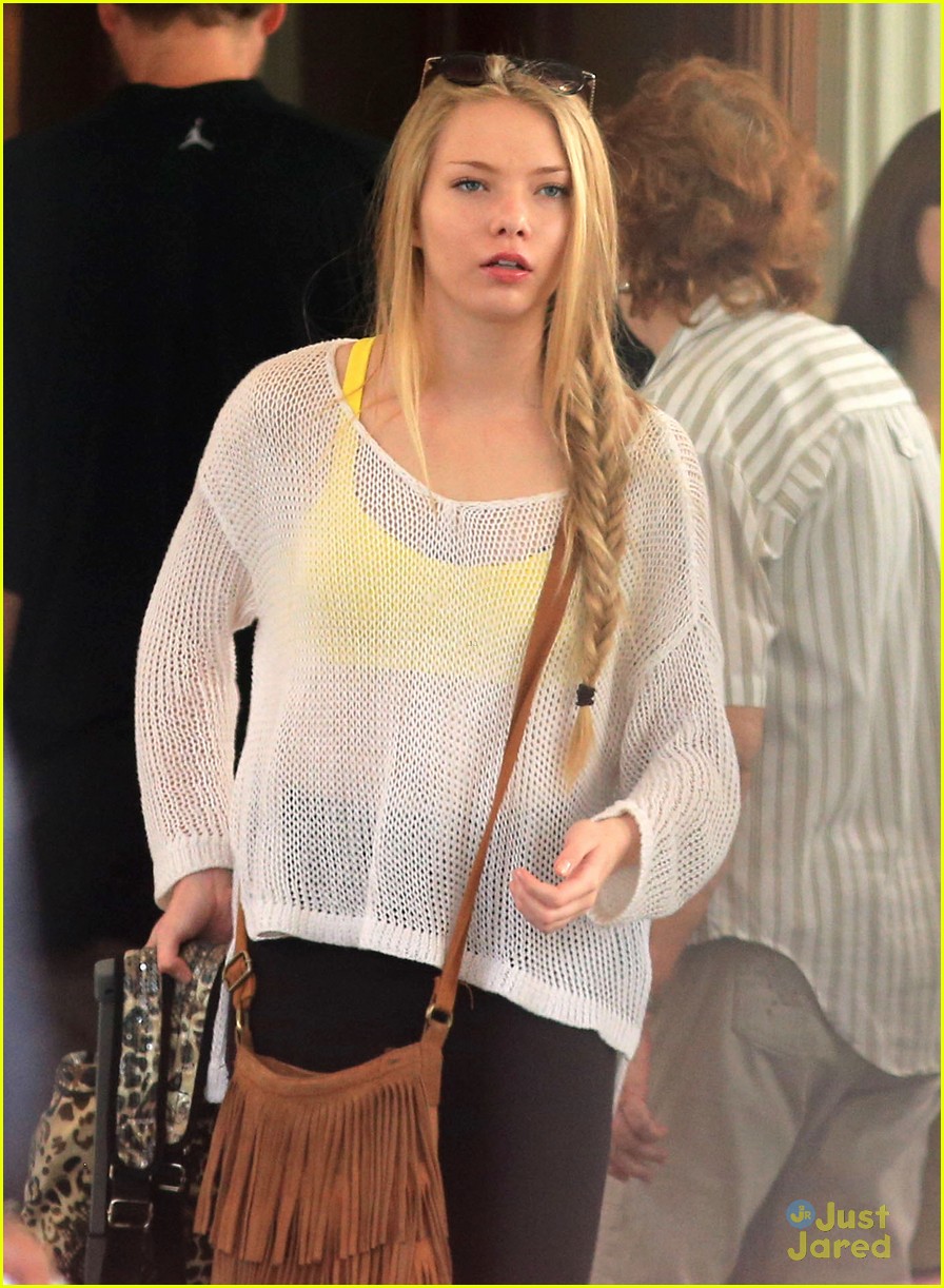 Zendaya & Emilia McCarthy Head To 'Unleashed' Set