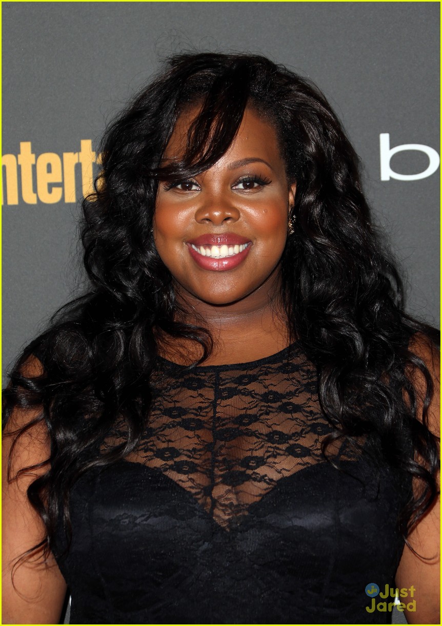 Amber Riley & Becca Tobin: EW's Emmy Party!