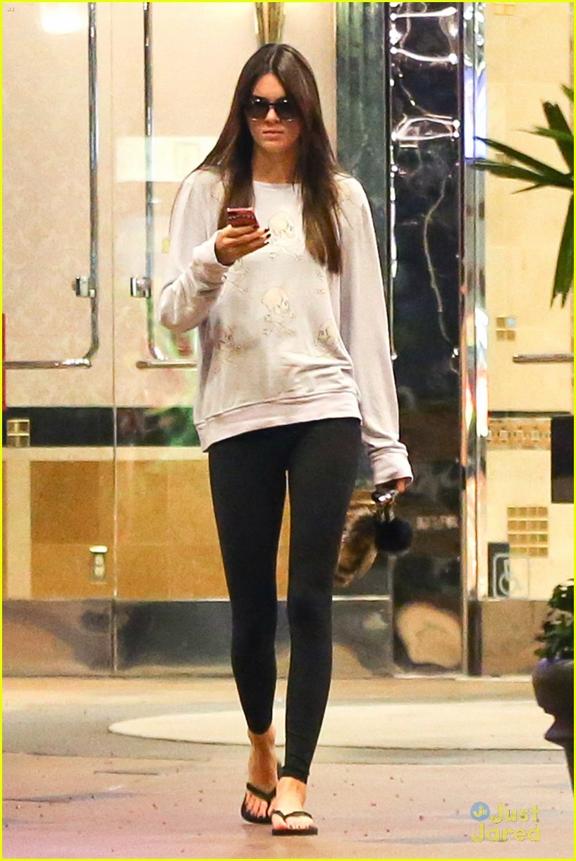 Kendall Jenner Checks Out One Direction's New Movie