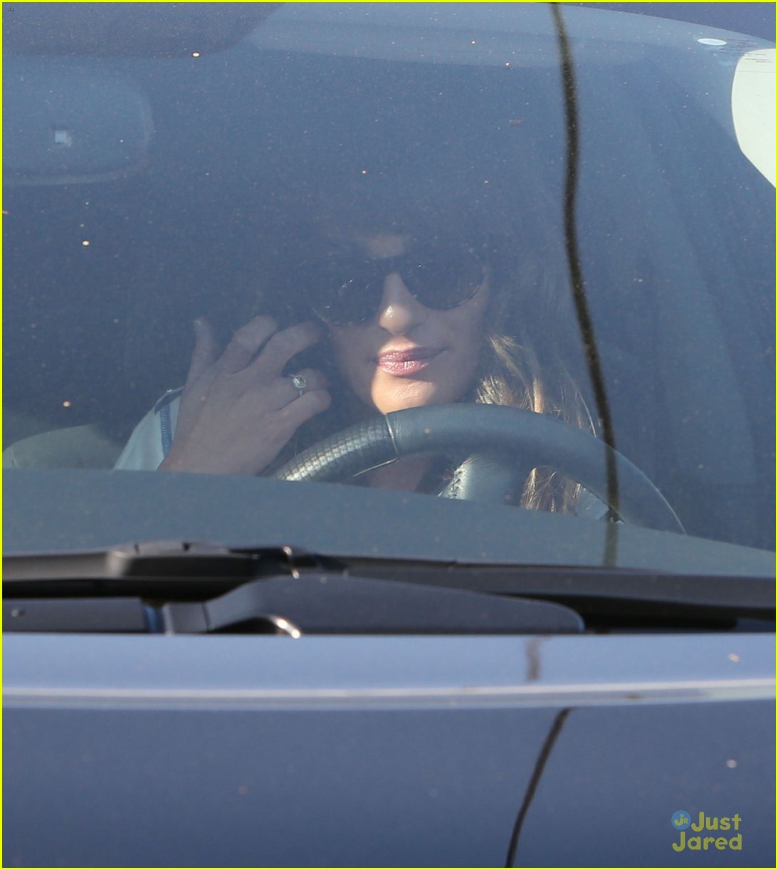Lea Michele: Pre-Emmys Hair Salon Stop