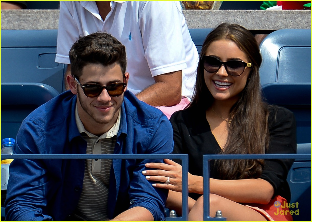 Nick Jonas Kisses Olivia Culpo at US Open
