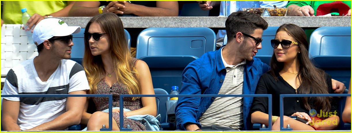 Nick Jonas Kisses Olivia Culpo at US Open