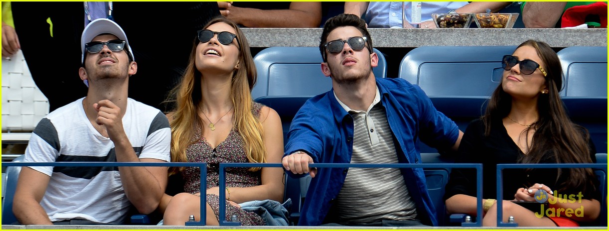 Nick Jonas Kisses Olivia Culpo at US Open
