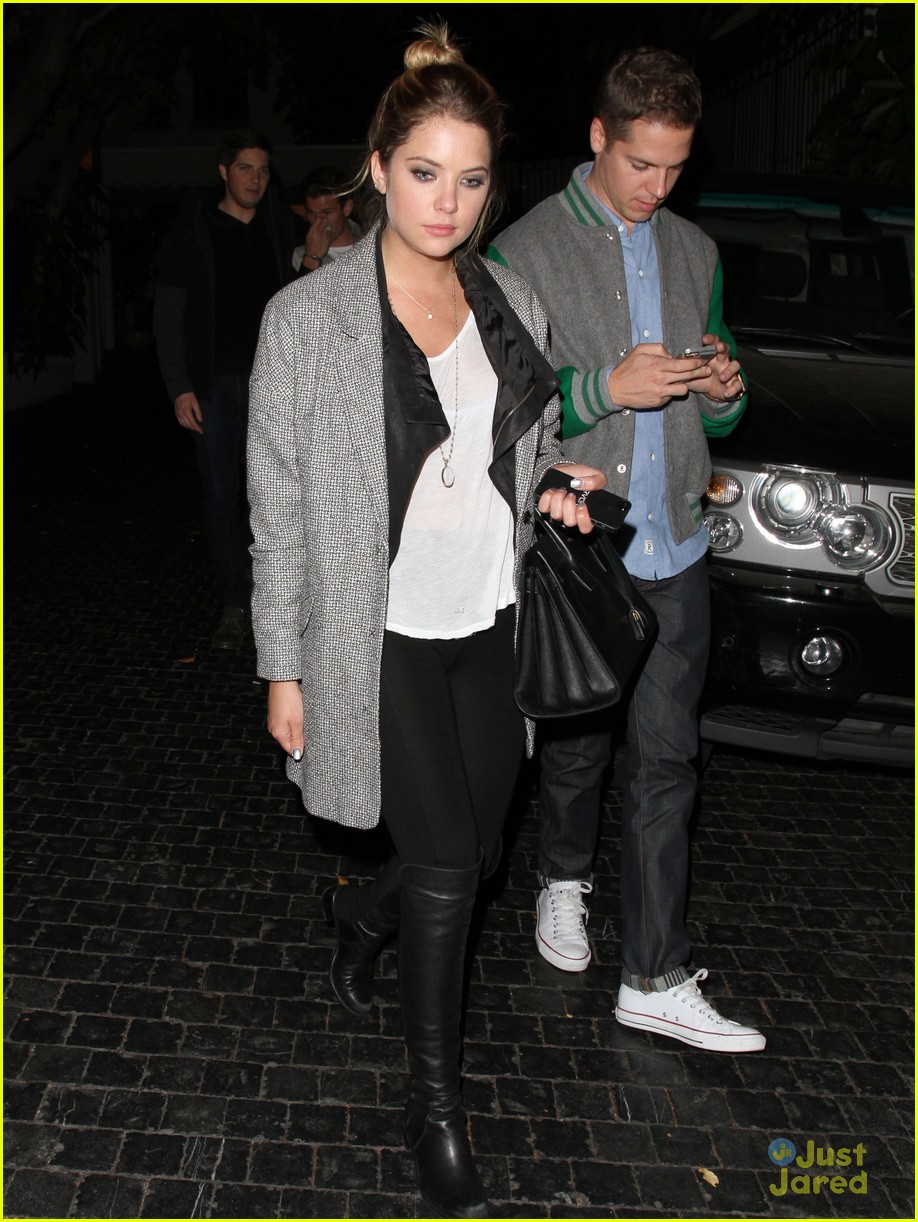Ashley Benson: Late Night Dinner at Laurel Tavern