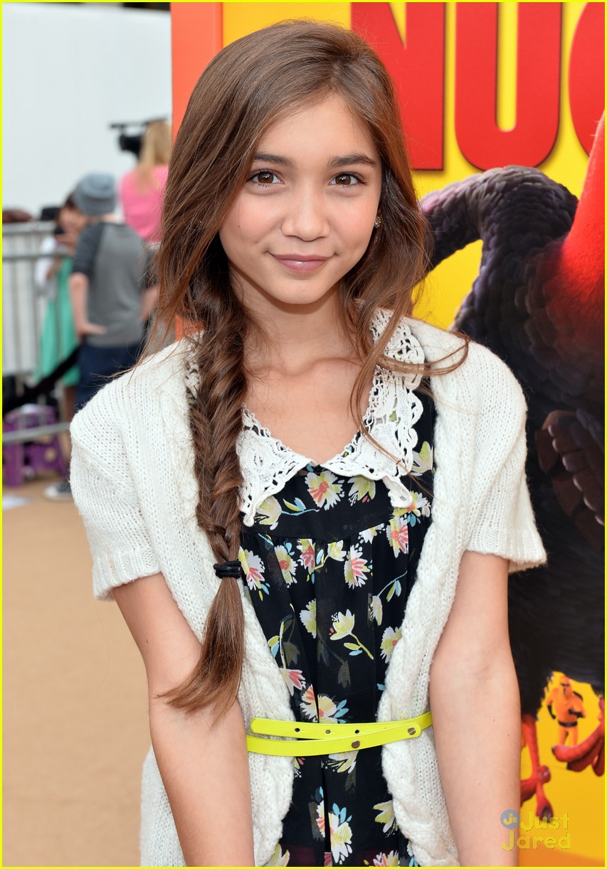 Rowan Blanchard: 'Free Birds' Premiere Pics!