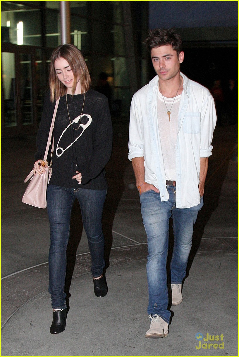 Zac Efron: Movie Night with Lily Collins!