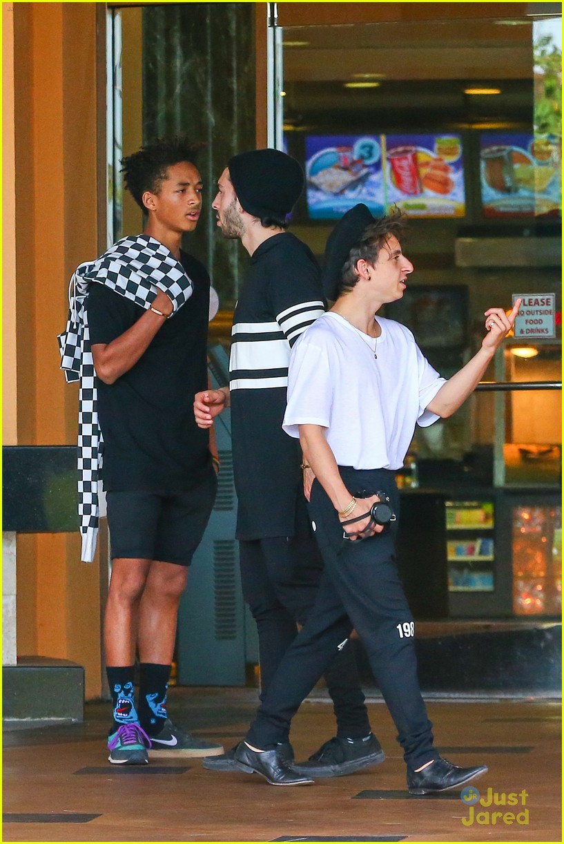 Jaden Smith Attended Kanye West's Proposal to Kim Kardashian