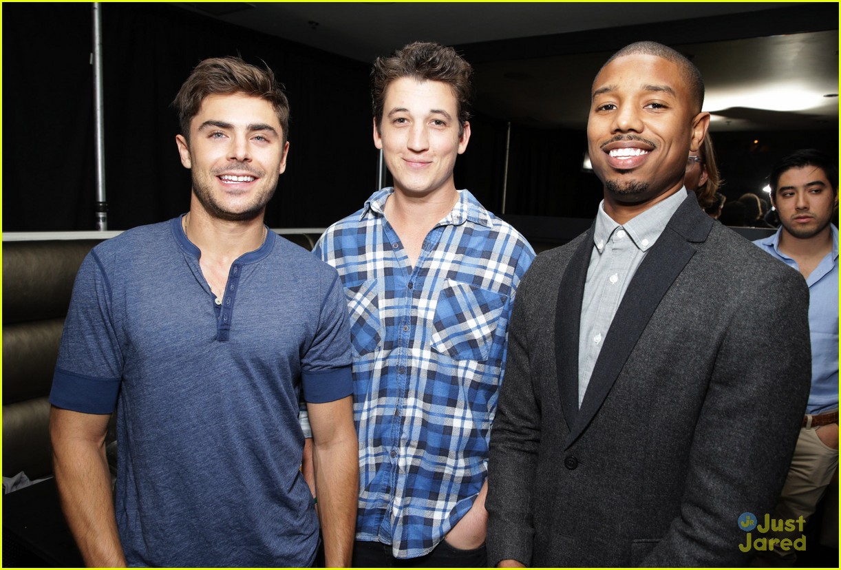 Michael B. Jordan & Miles Teller: 'That Awkward Moment' Fan Event!