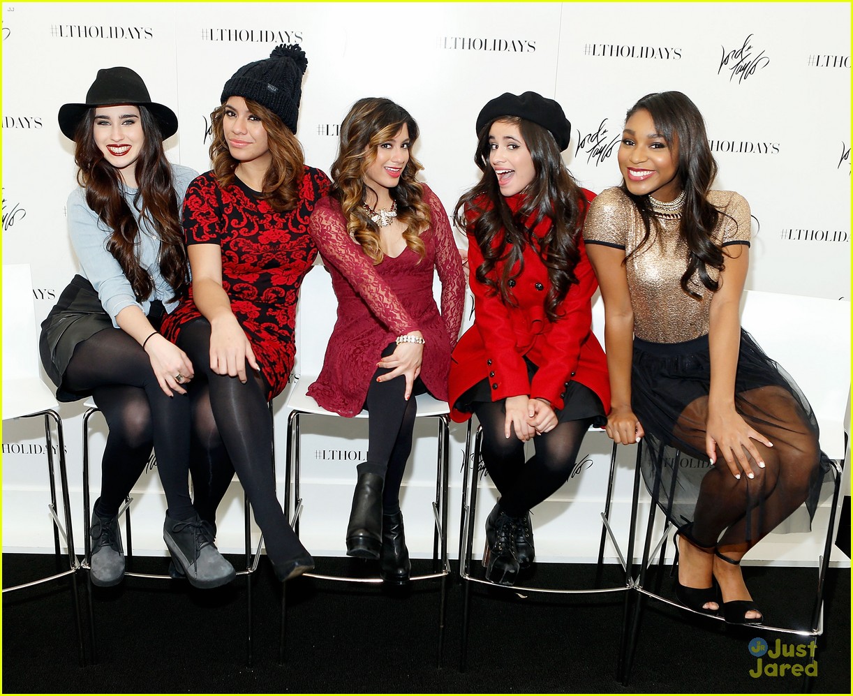 Fifth Harmony: Lord & Taylor Flagship Holiday Window Unveiling