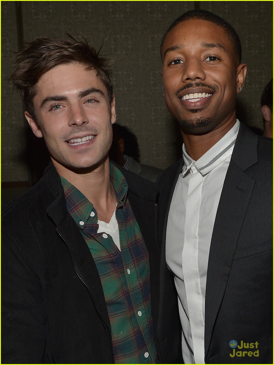 Zac Efron Attends Vanity Fair Event Honoring Michael B. Jordan!
