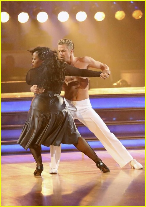 Corbin Bleu & Amber Riley: DWTS Week 8 Pics!