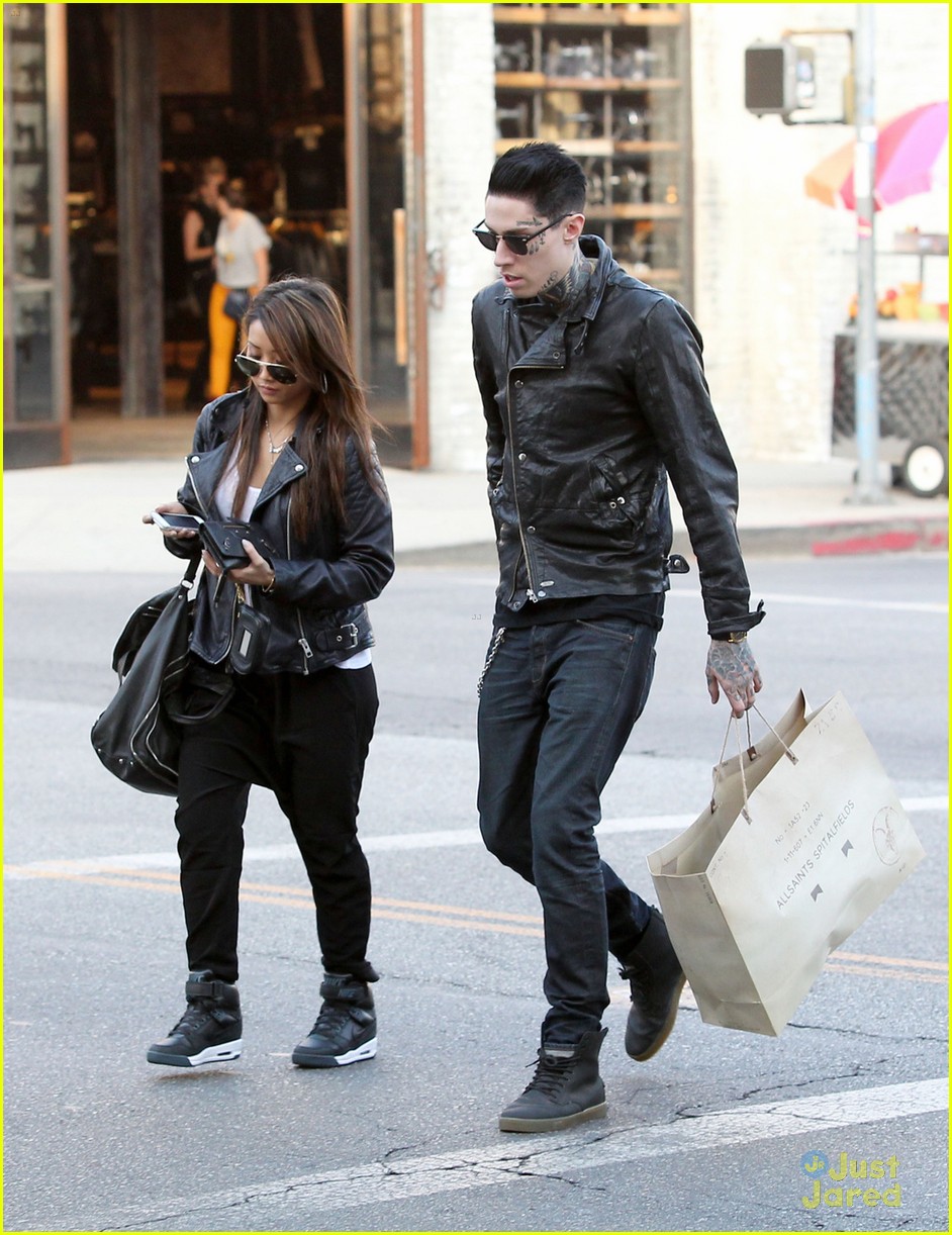 Brenda Song & Trace Cyrus: AllSaints Shopping Sweeties