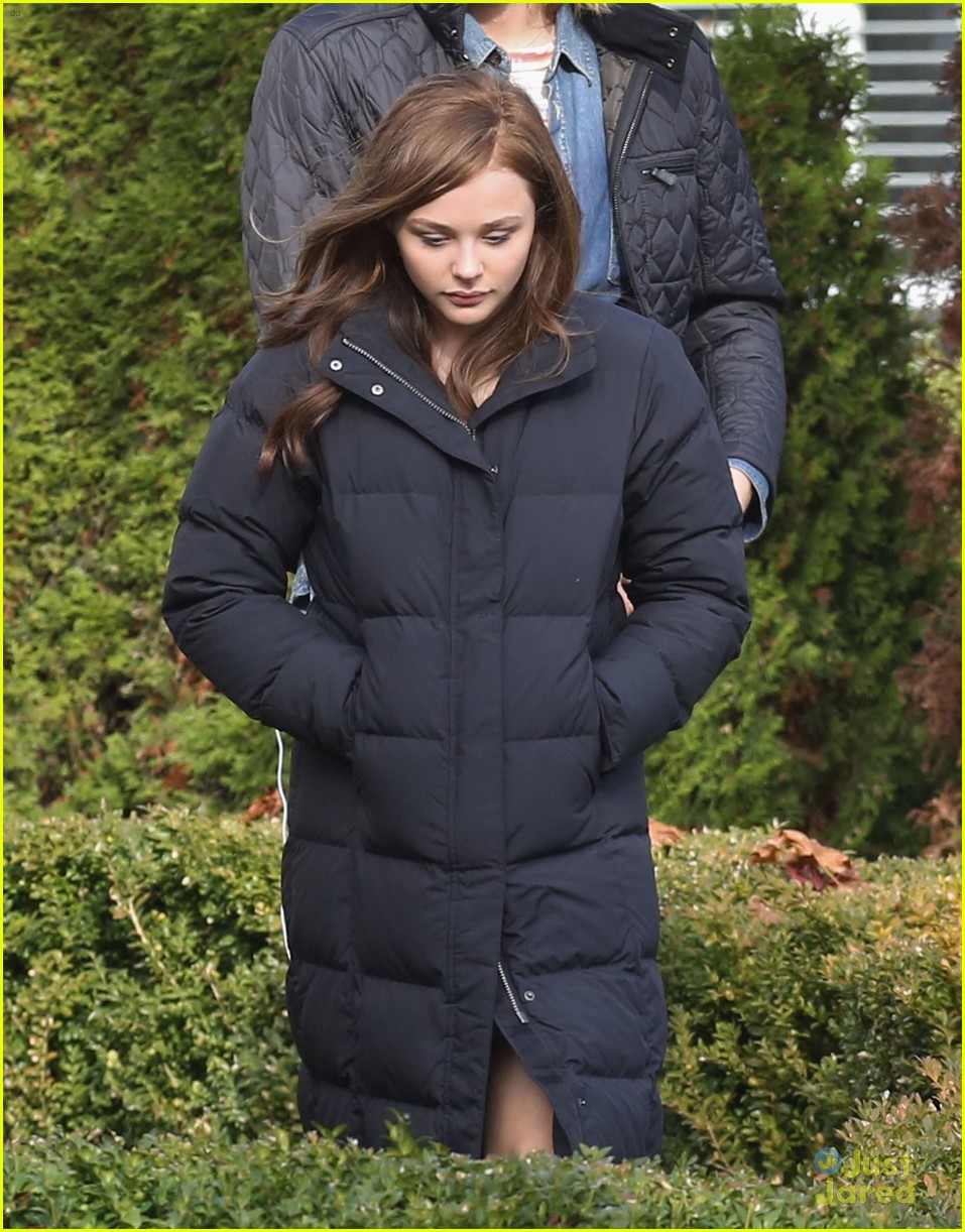 Chloe Moretz: First Day of 'If I Stay' Filming