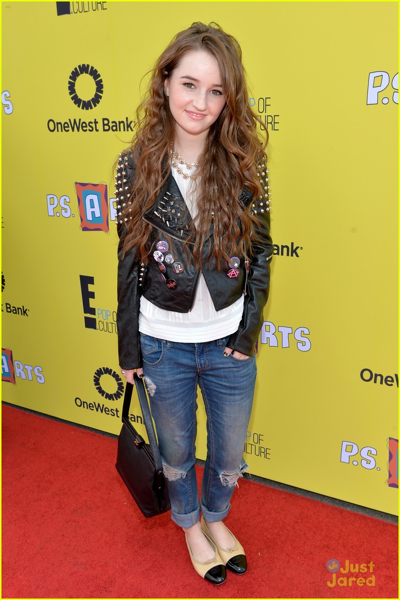 G Hannelius & Kaitlyn Dever: P.S. Arts Express Yourself Event