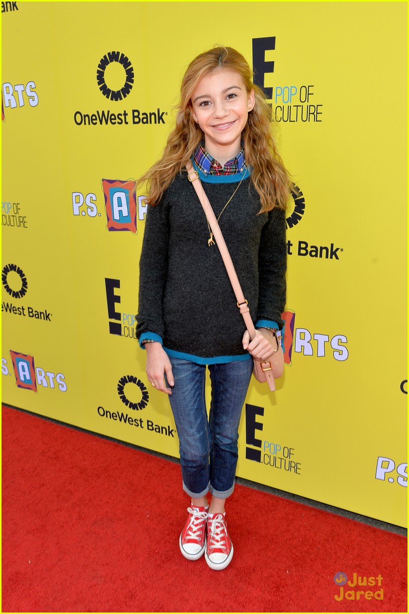 G Hannelius & Kaitlyn Dever: P.S. Arts Express Yourself Event