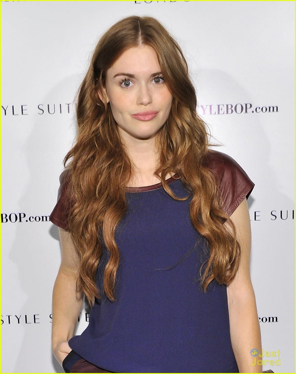 Holland Roden & Kiernan Shipka: British Fashion Council Event