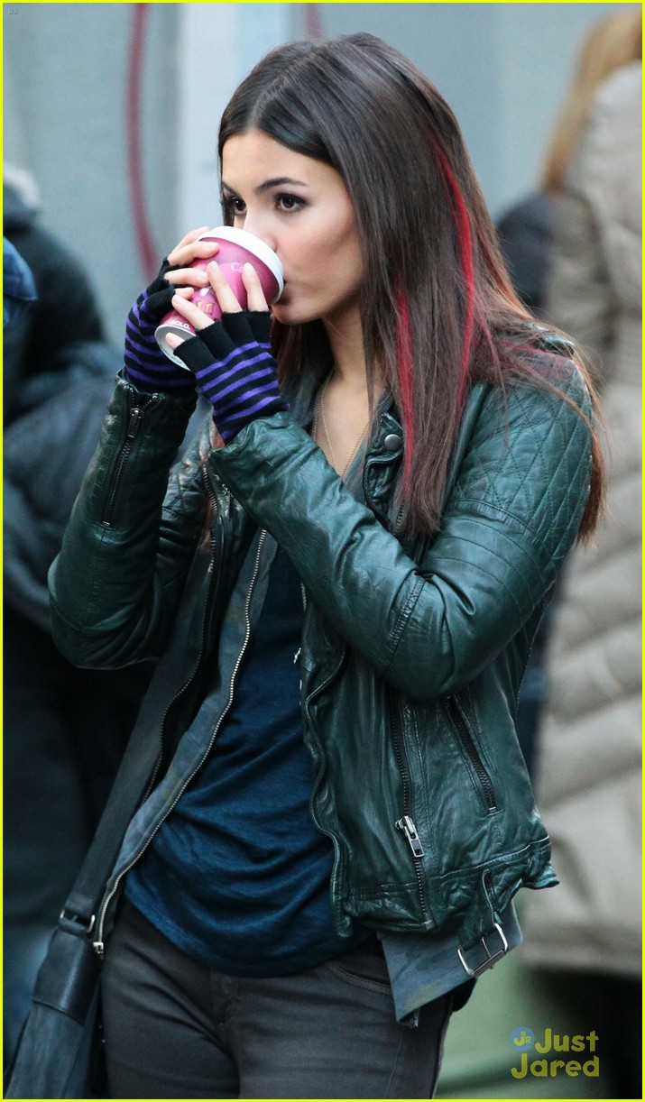 Victoria Justice: Coffee for 'Eye Candy'