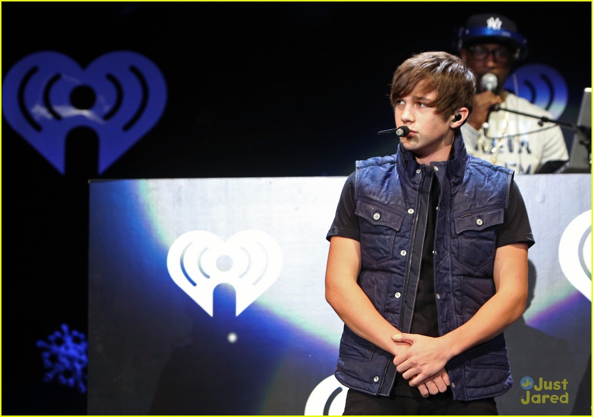 Austin Mahone: 106.1 KISS FM Jingle Ball 2013 in Seattle