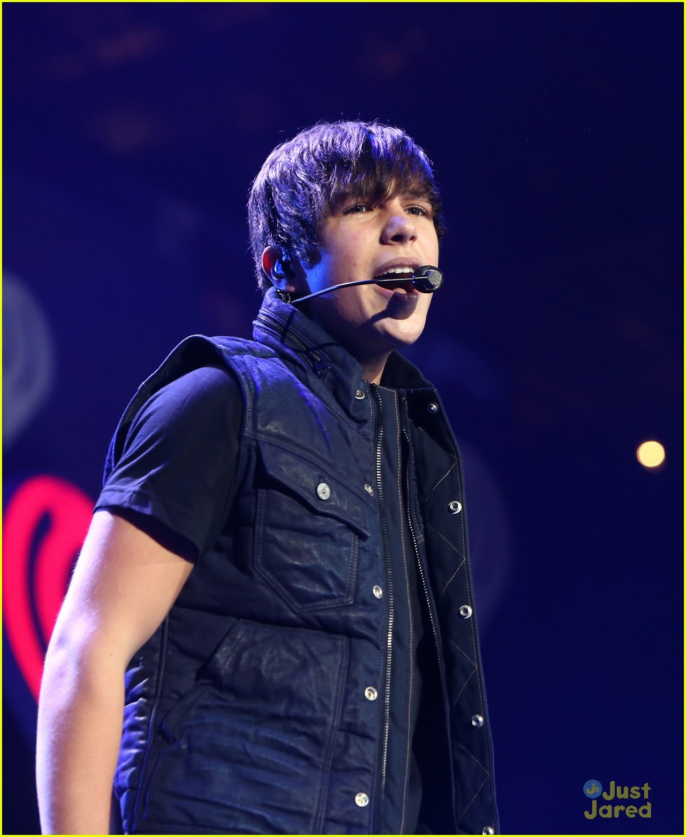 Austin Mahone: 106.1 KISS FM Jingle Ball 2013 in Seattle