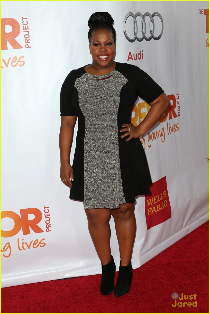 Jenna Ushkowitz & Amber Riley: TrevorLive LA 2013