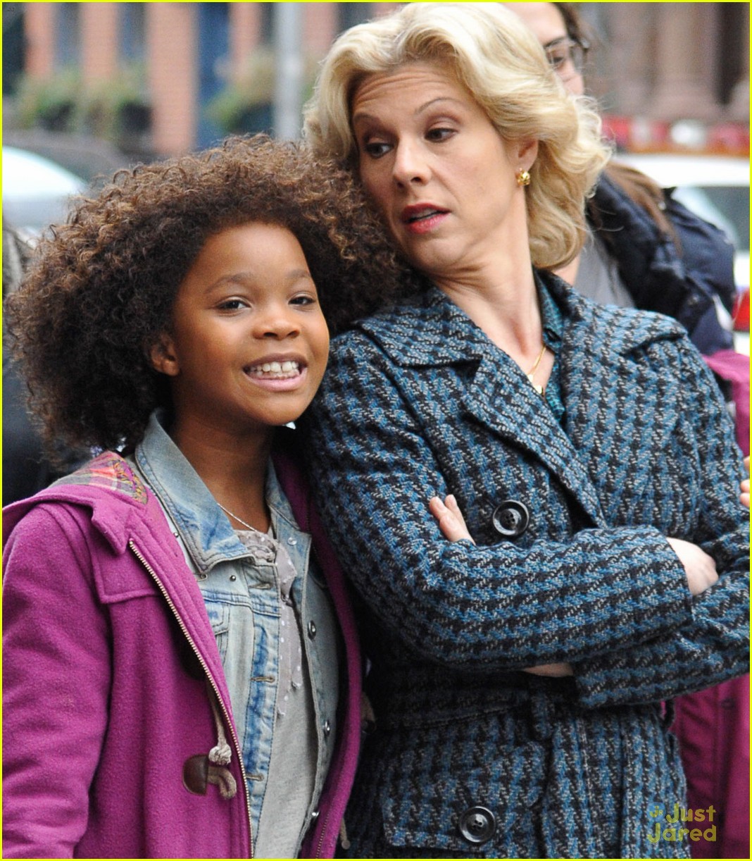 Quvenzhane Wallis: All Smiles for 'Annie'!