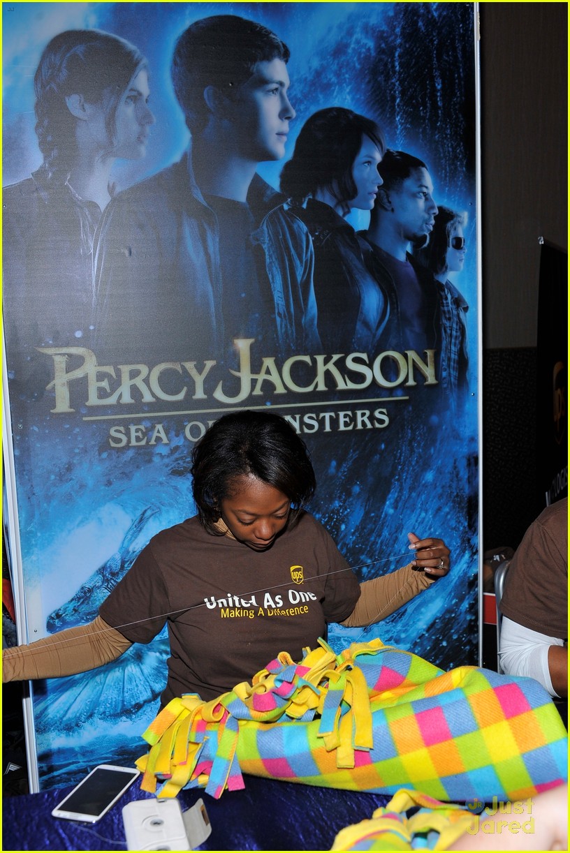 Stephanie Leigh Schlund: Percy Jackson Sea of Monsters DVD Launch