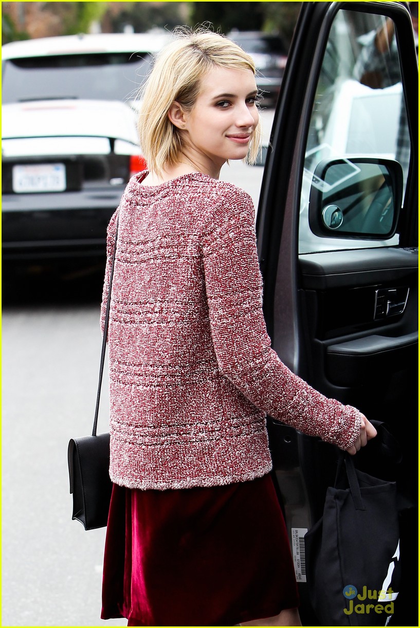 Emma Roberts: Reformation Shopping Stop
