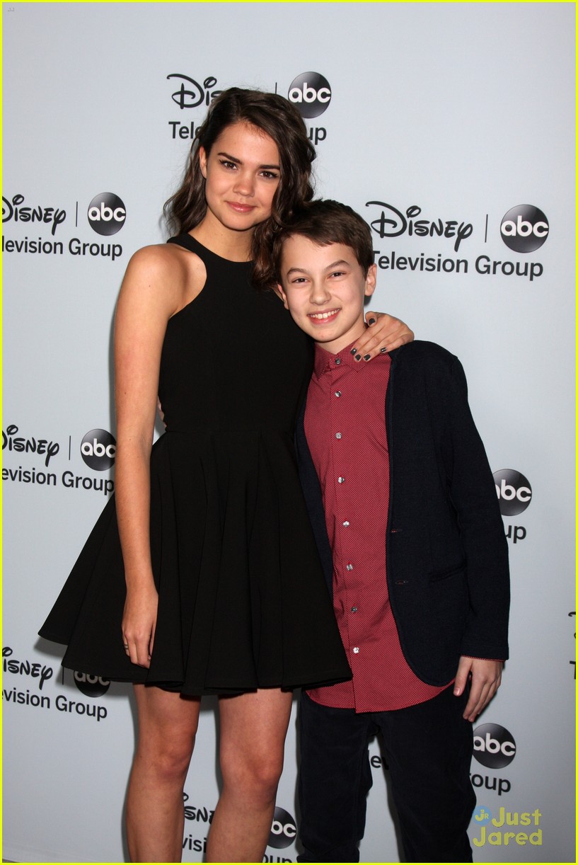 Maia Mitchell & Hayden Byerly: Disney ABC TCA Party Pair