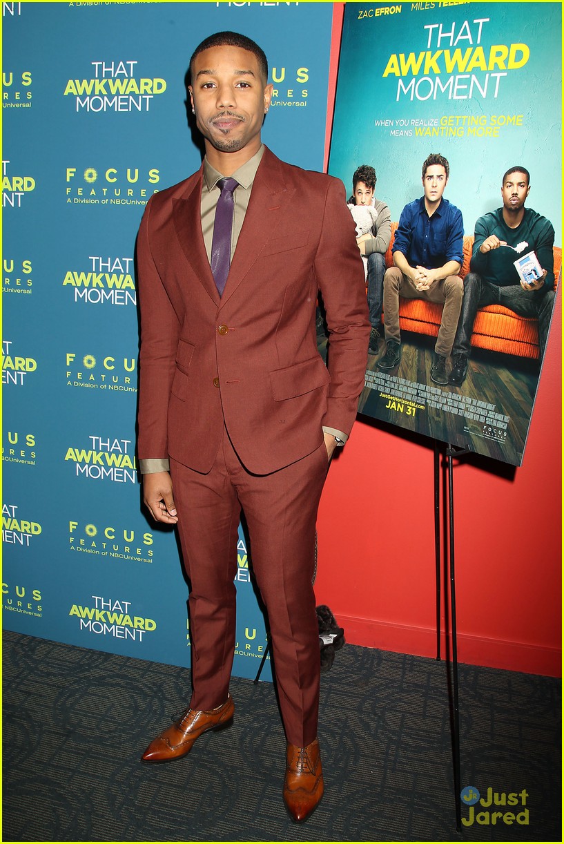 Michael B. Jordan & Miles Teller: 'That Awkward Moment' NYC Premiere