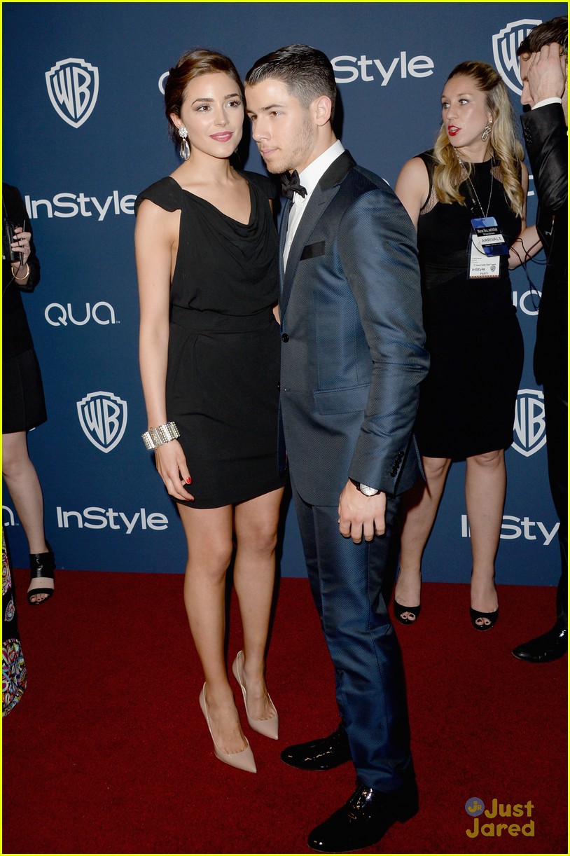 Nick Jonas & Olivia Culpo: InStyle Golden Globes 2014 Party Pair!