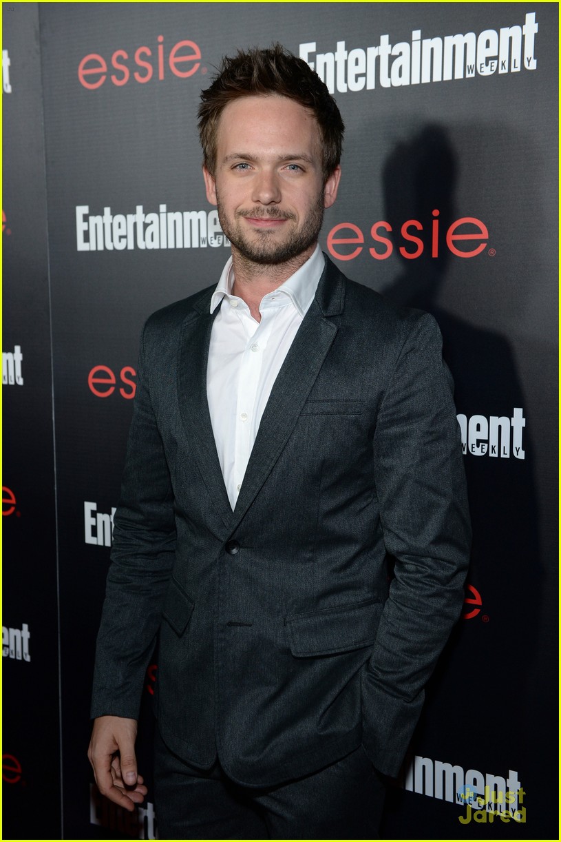 Troian Bellisario & Patrick J. Adams: Entertainment Weekly's SAG Party Pair
