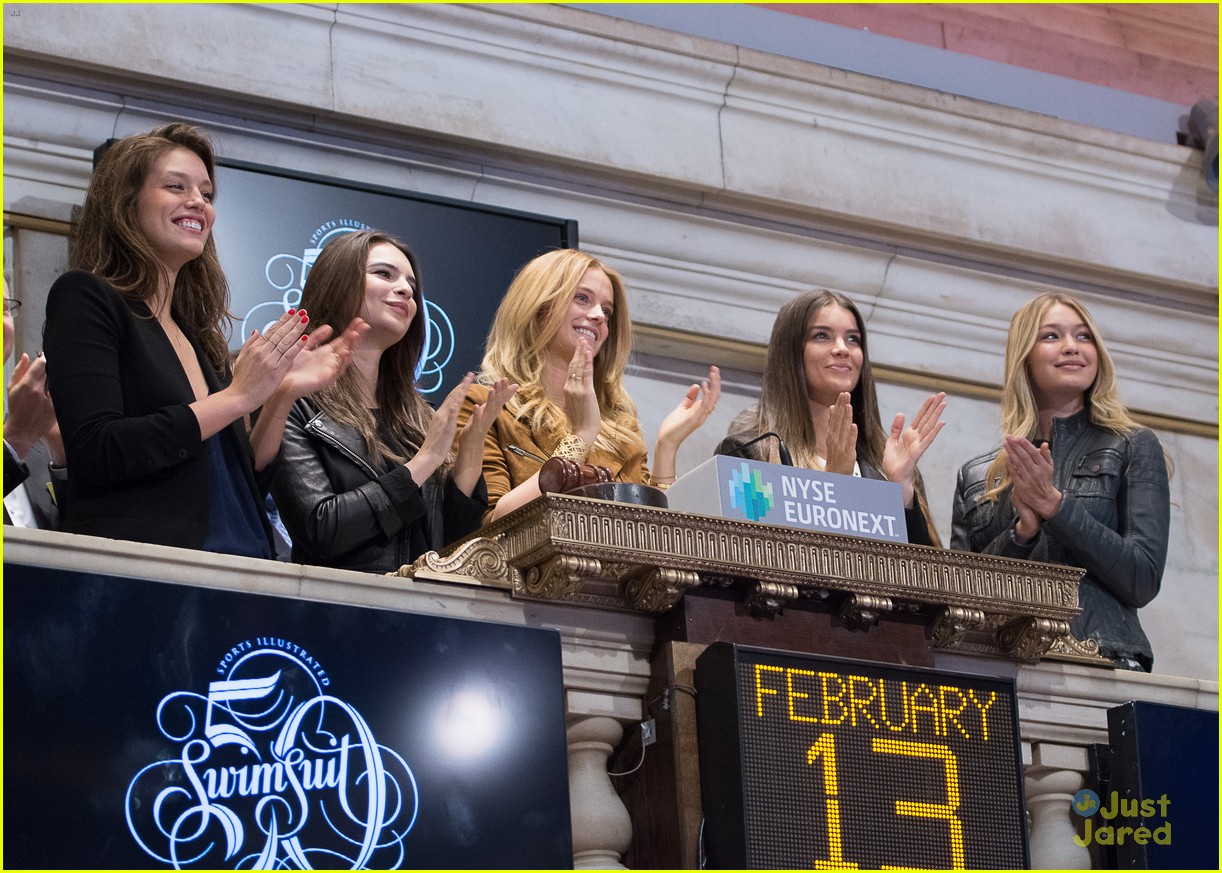 Gigi Hadid & 'Sports Illustrated' Models Ring the Stock Exchange Bell!