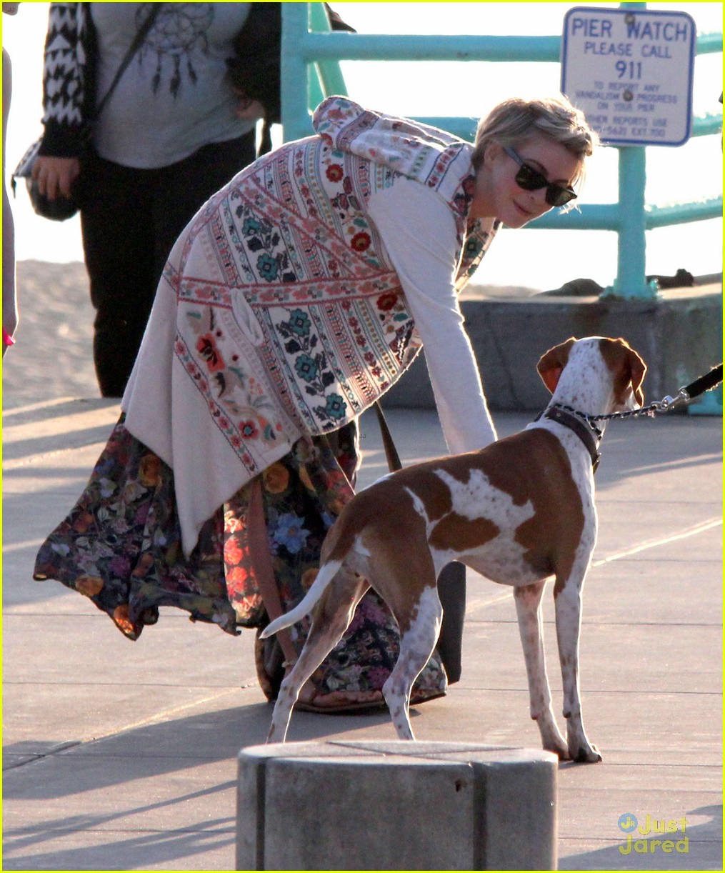 Julianne Hough: Puppy Kisses in Manhattan Beach!
