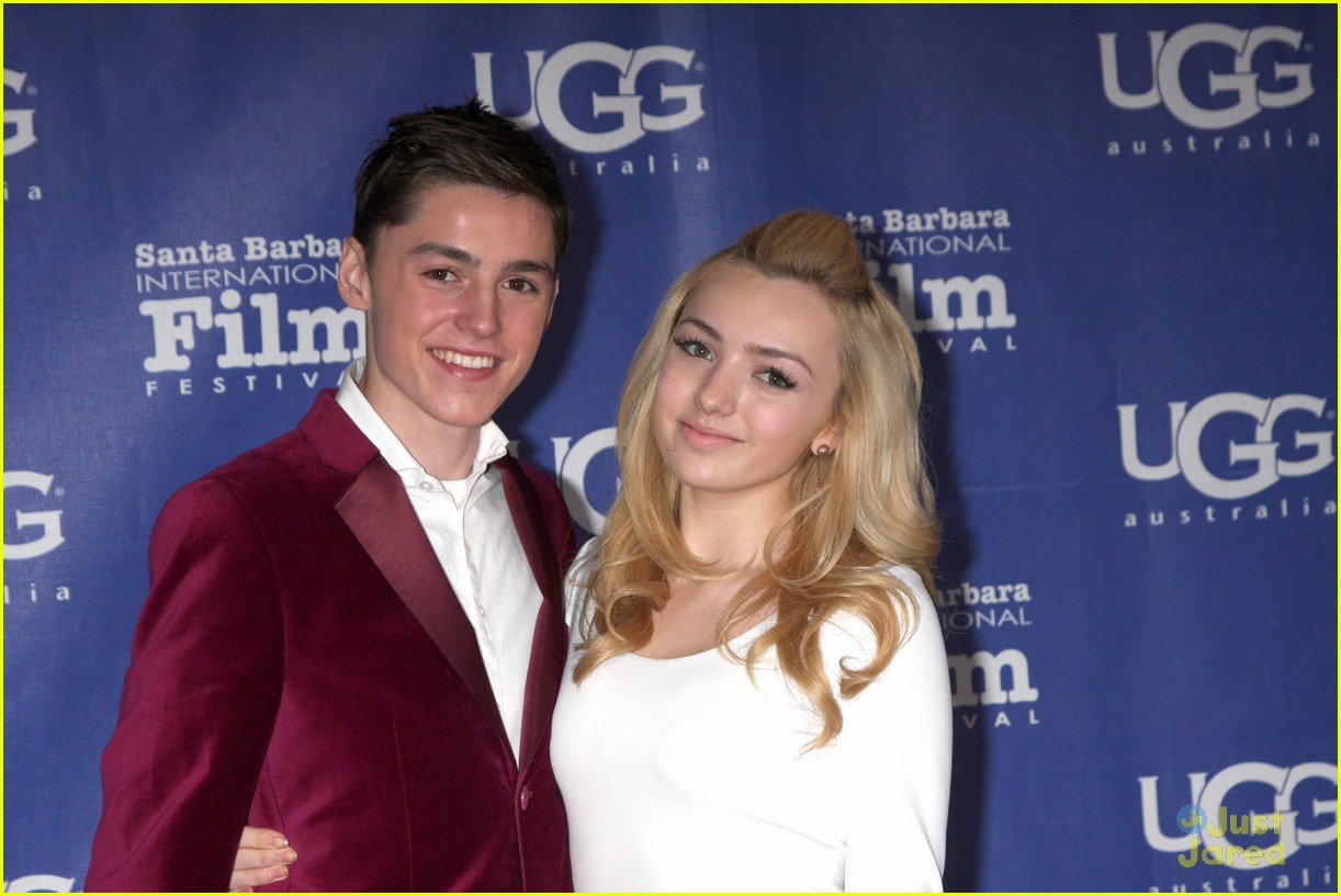 Peyton List: Santa Barbara Film Festival with Brother Spencer!