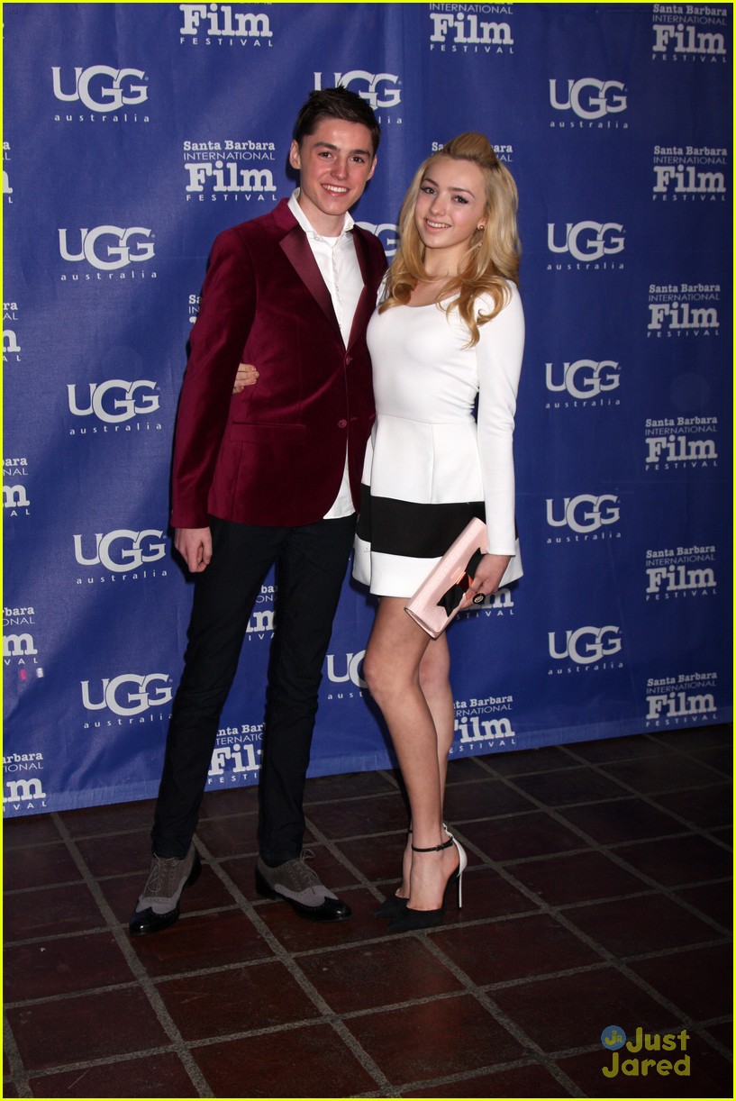 Peyton List: Santa Barbara Film Festival with Brother Spencer!