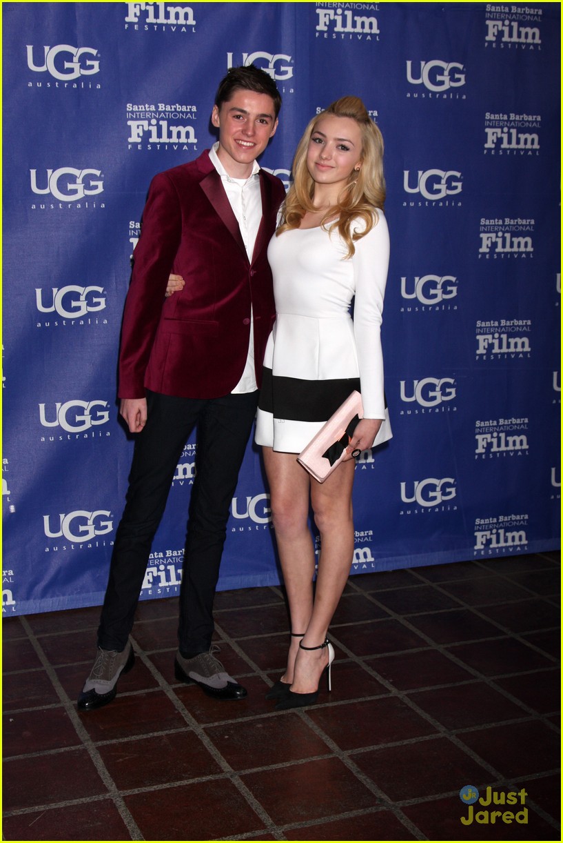 Peyton List: Santa Barbara Film Festival with Brother Spencer!