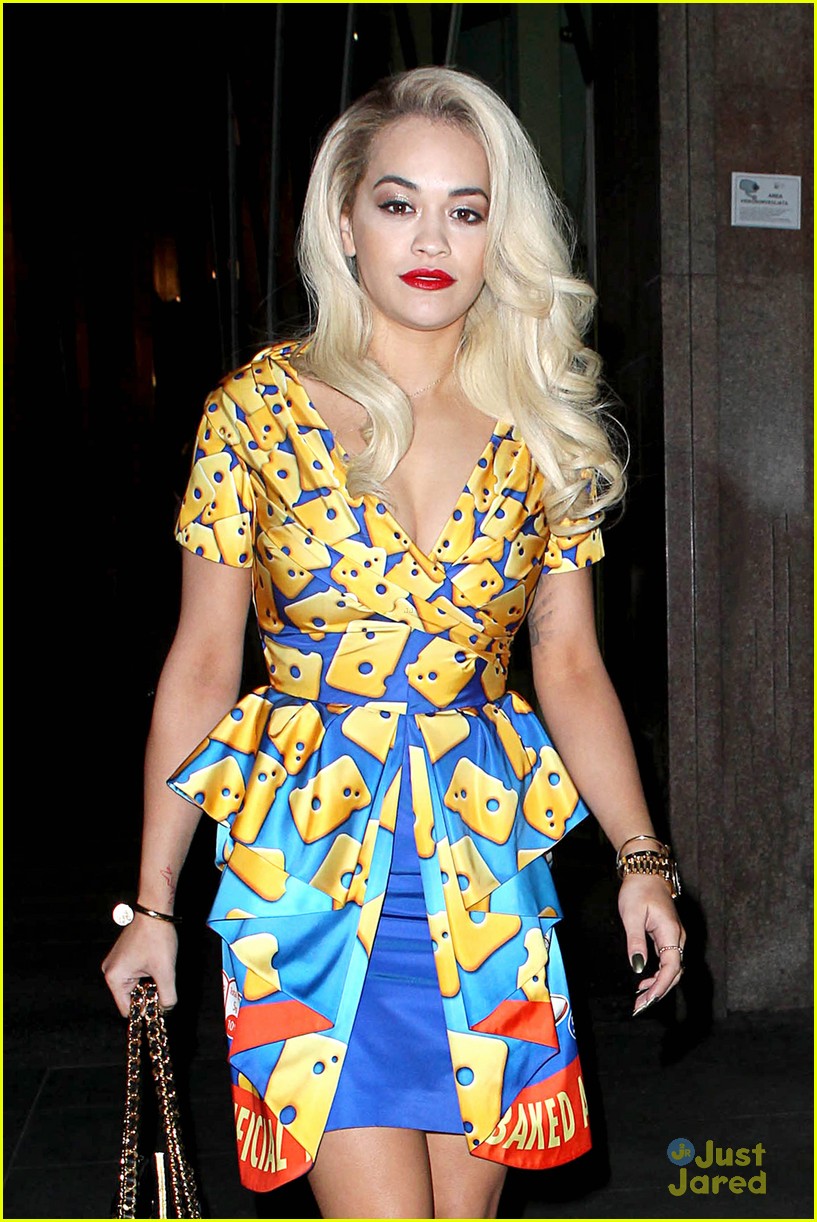 Rita Ora Arrives For Milan Fashion Week After BRIT Awards