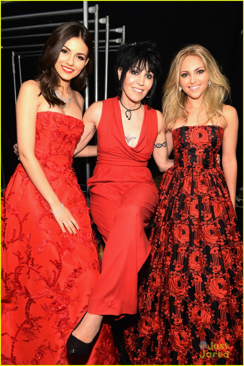Victoria Justice: Red Dress Fashion Show 2014