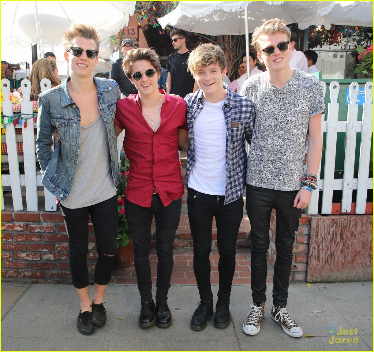 The Vamps: Ivy Restaurant Lunch After Radio Disney Visit