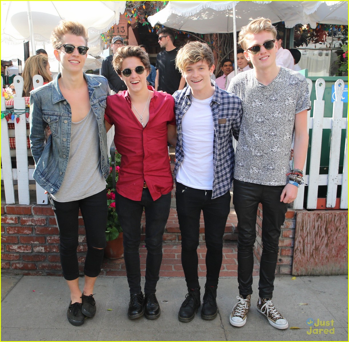 The Vamps: Ivy Restaurant Lunch After Radio Disney Visit