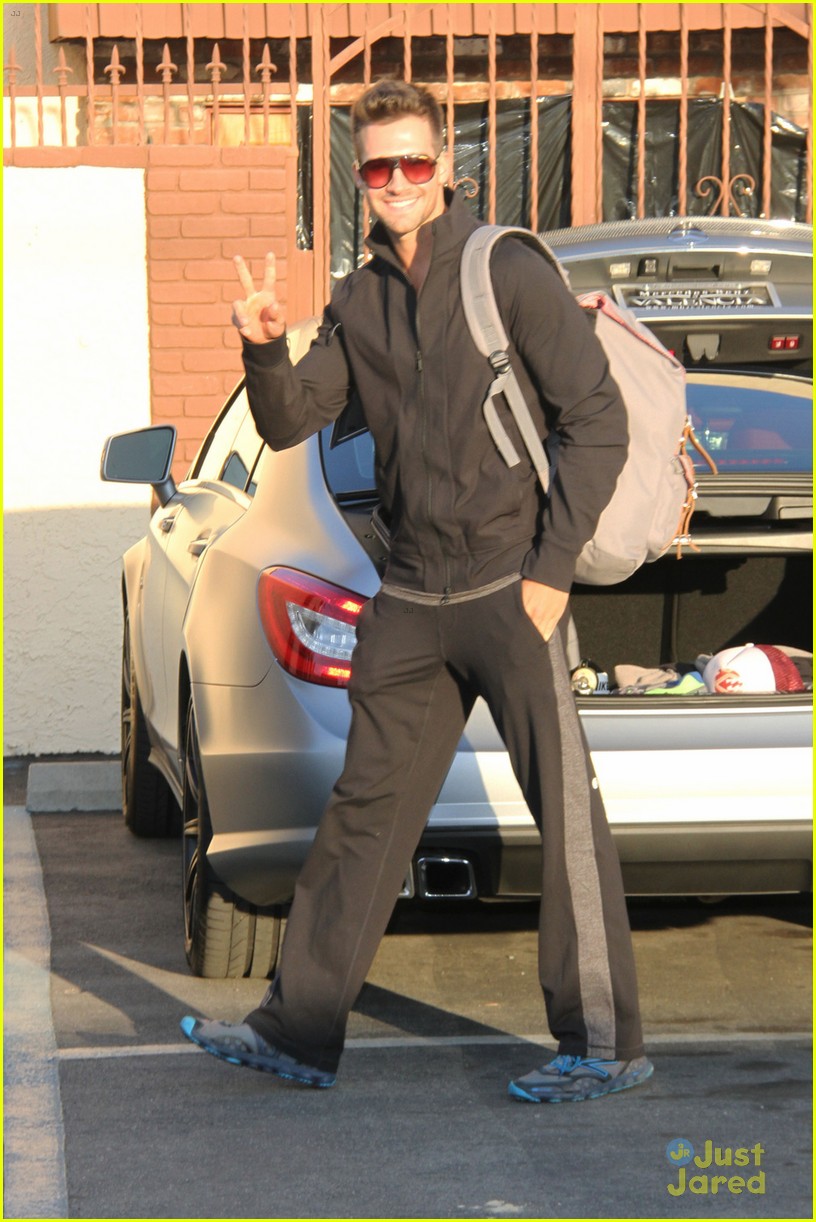 James Maslow: First 'Dancing with the Stars' Rehearsal Arrival Pics!