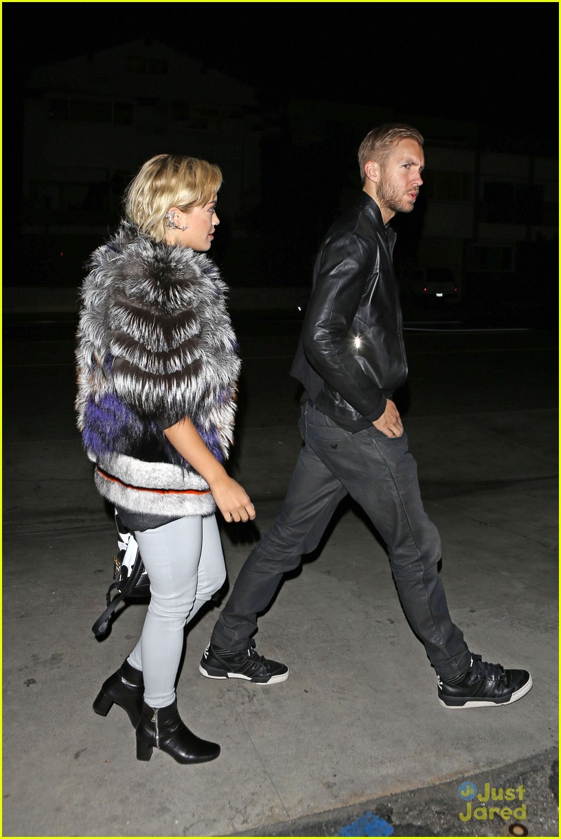 Rita Ora Gets in a Recording Session After PDA-Filled Date with Calvin Harris